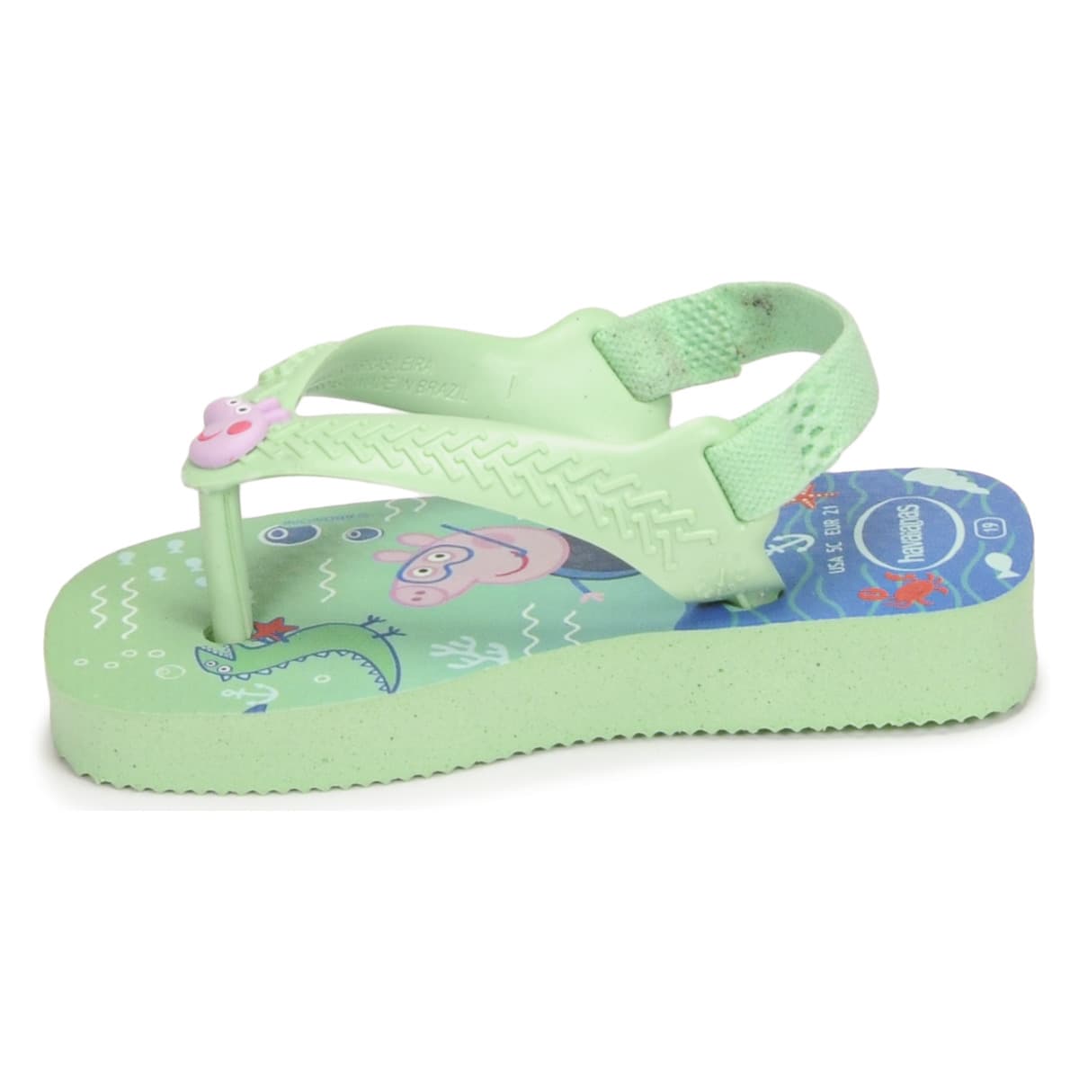 Boys' Flip Flops Havaianas Green