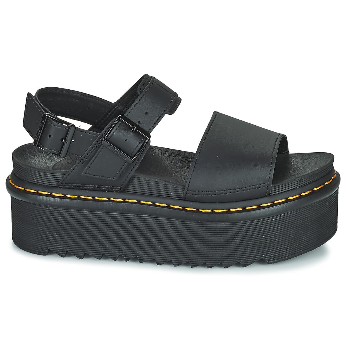 Women's Platforms Dr. Martens Black