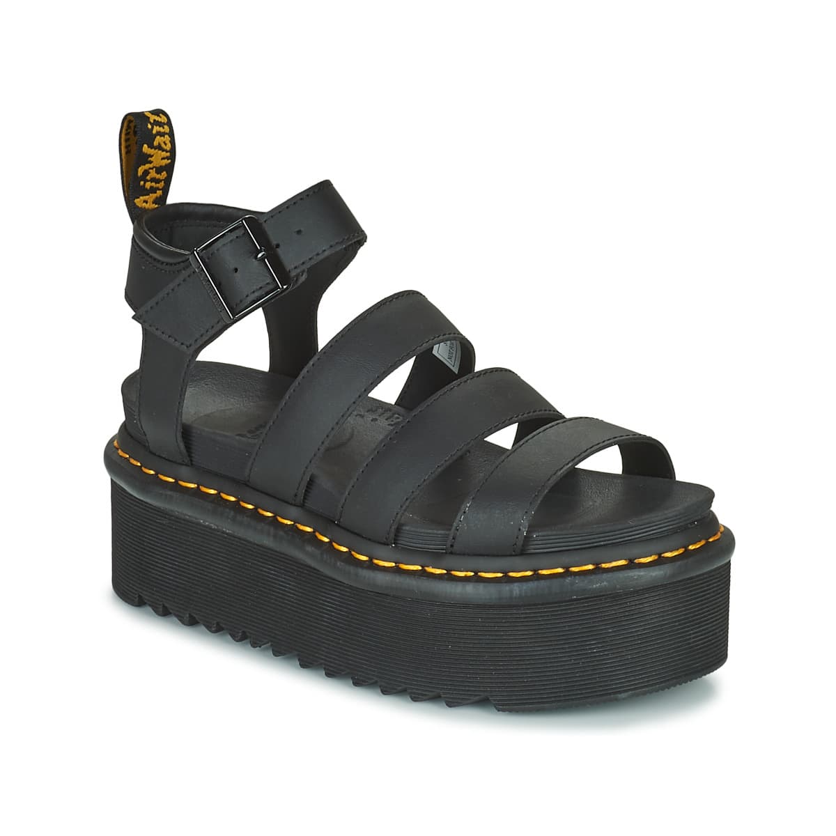 Σανδάλια με πλατφόρμα Dr. Martens Blaire Quad Black Hydro
