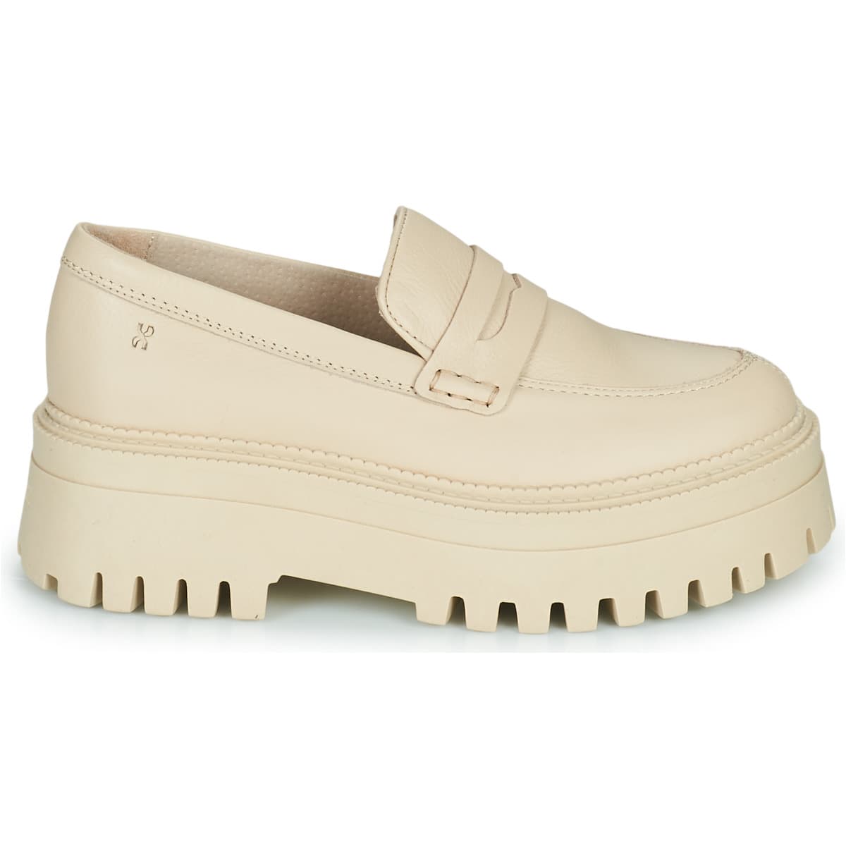 Women's Loafers Bronx Beige
