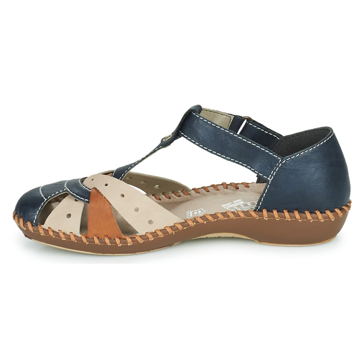 Women's Ballet Flats Rieker Blue