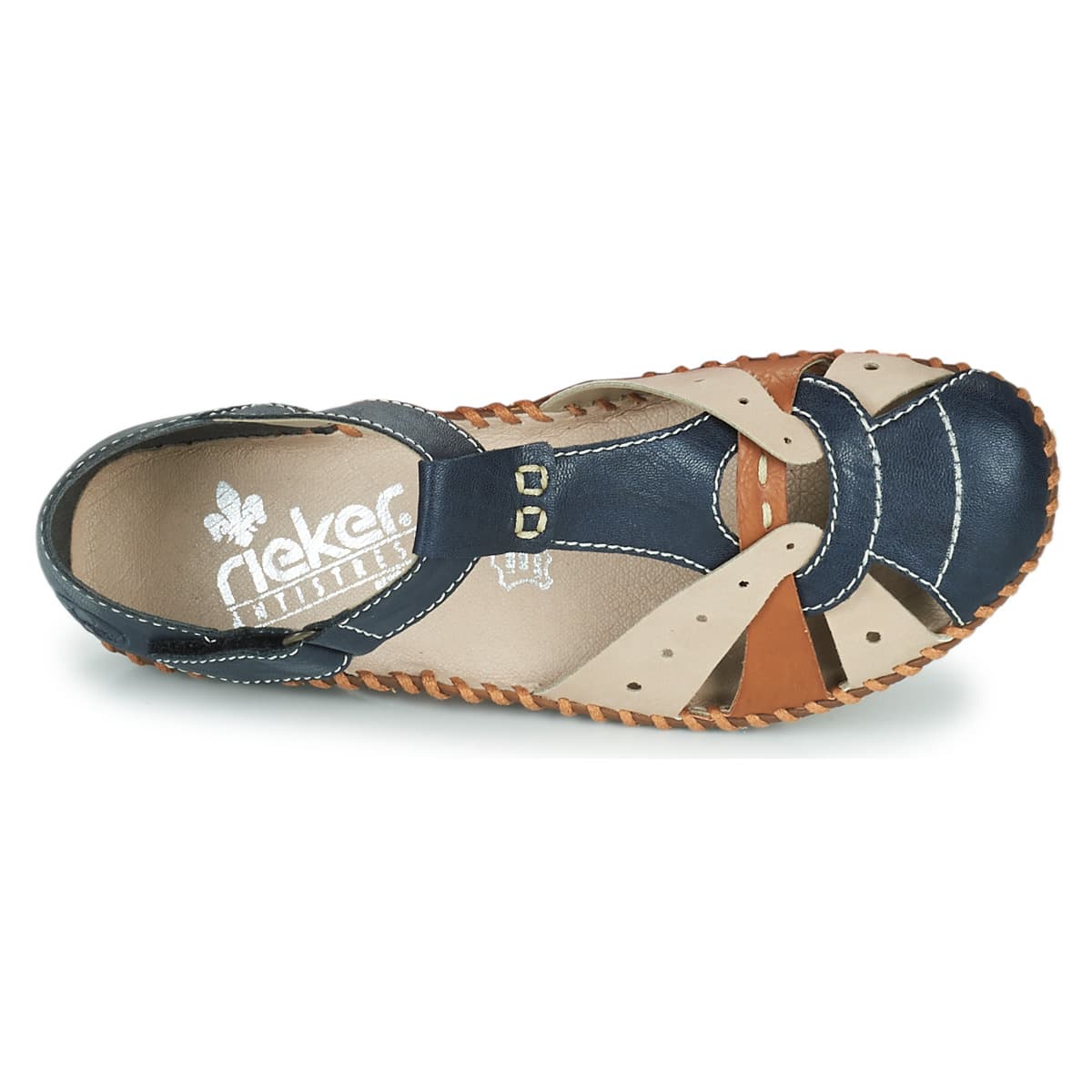 Women's Ballet Flats Rieker Blue