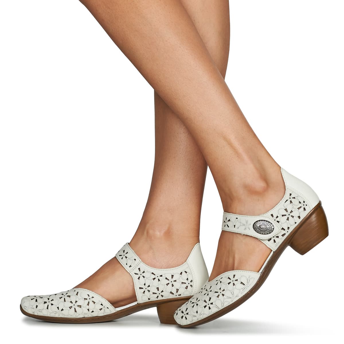 Women's Pumps Rieker White