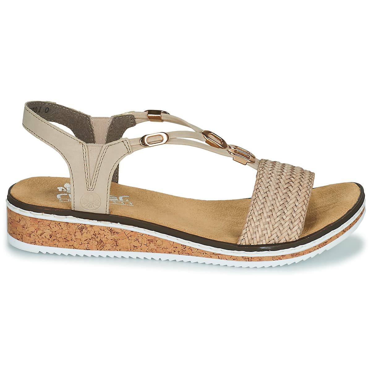 Women's Platforms Rieker Gold