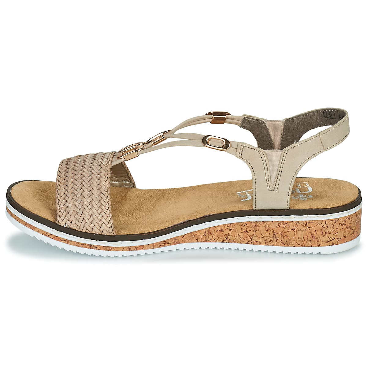 Women's Platforms Rieker Gold