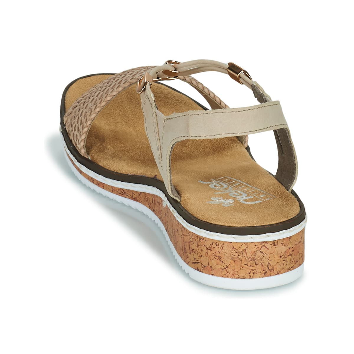 Women's Platforms Rieker Gold