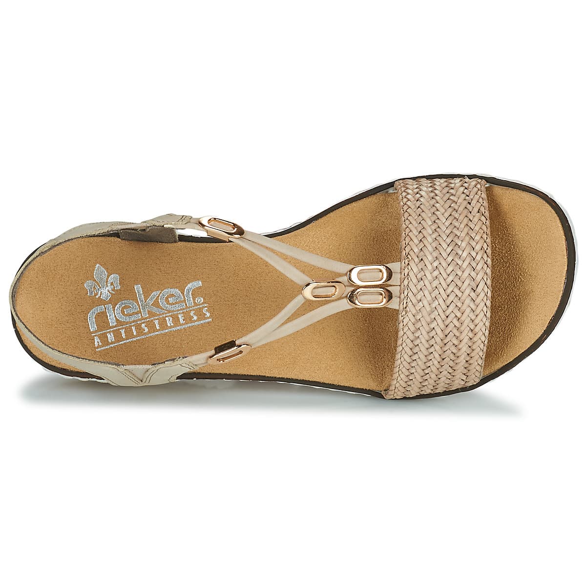 Women's Platforms Rieker Gold