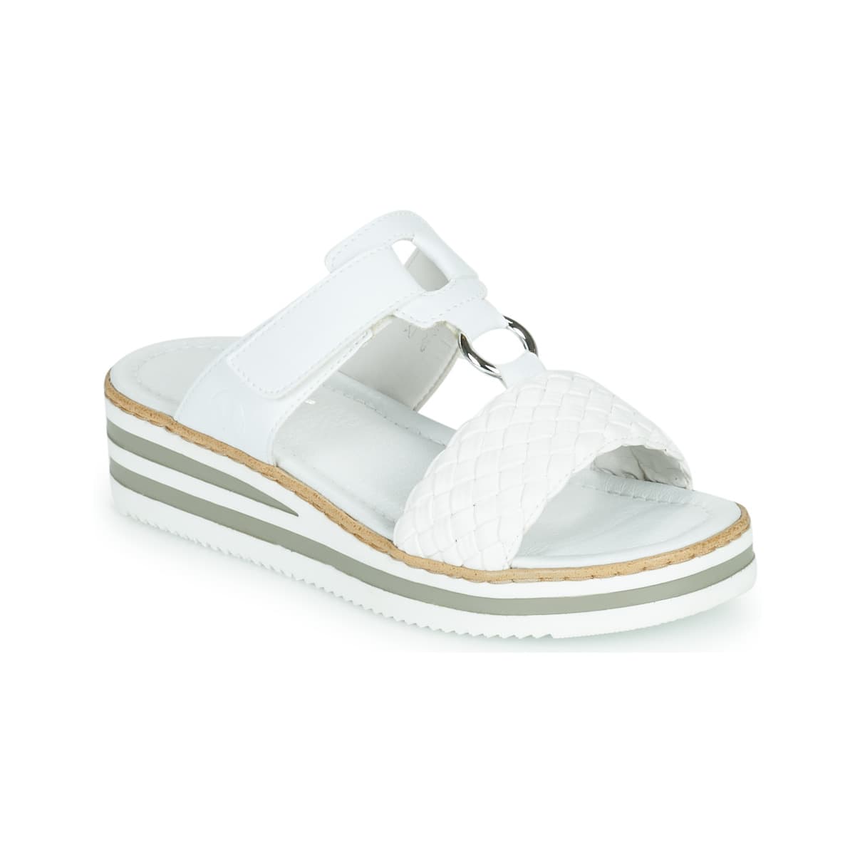 Women's Platforms Rieker White