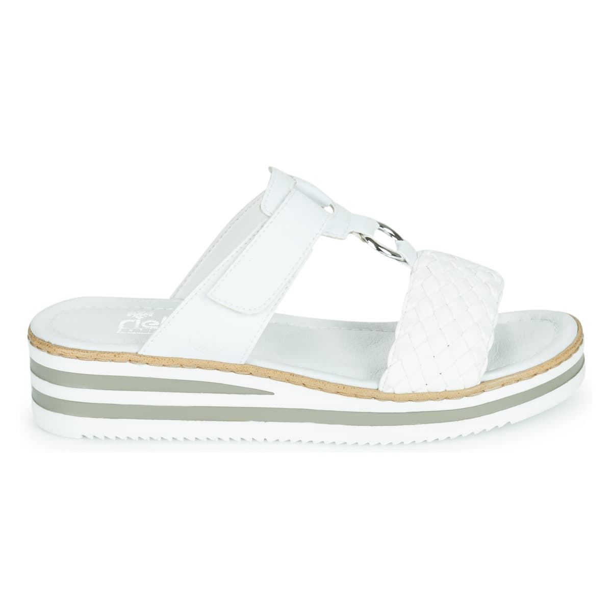 Women's Platforms Rieker White