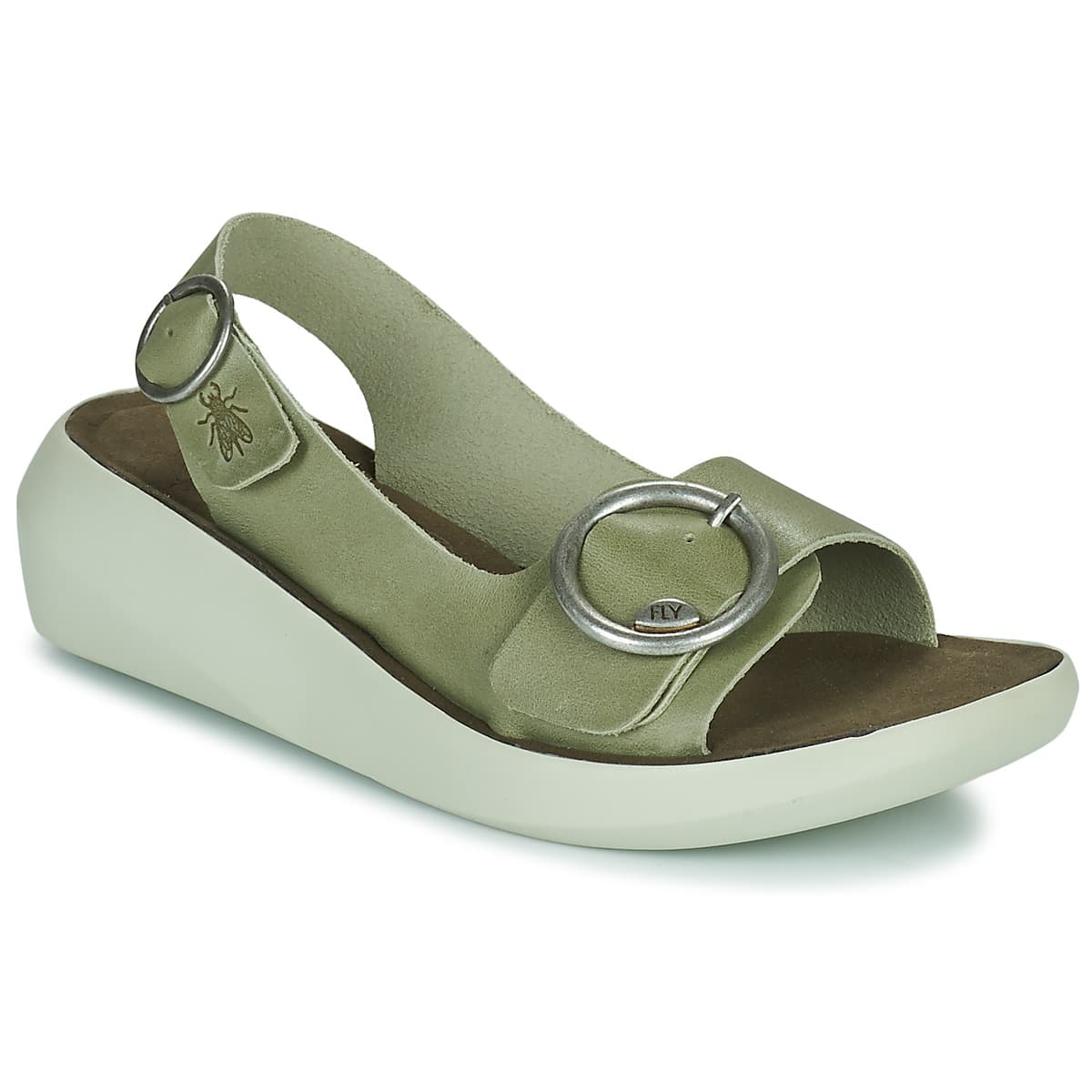 Women's Platforms Fly London Khaki