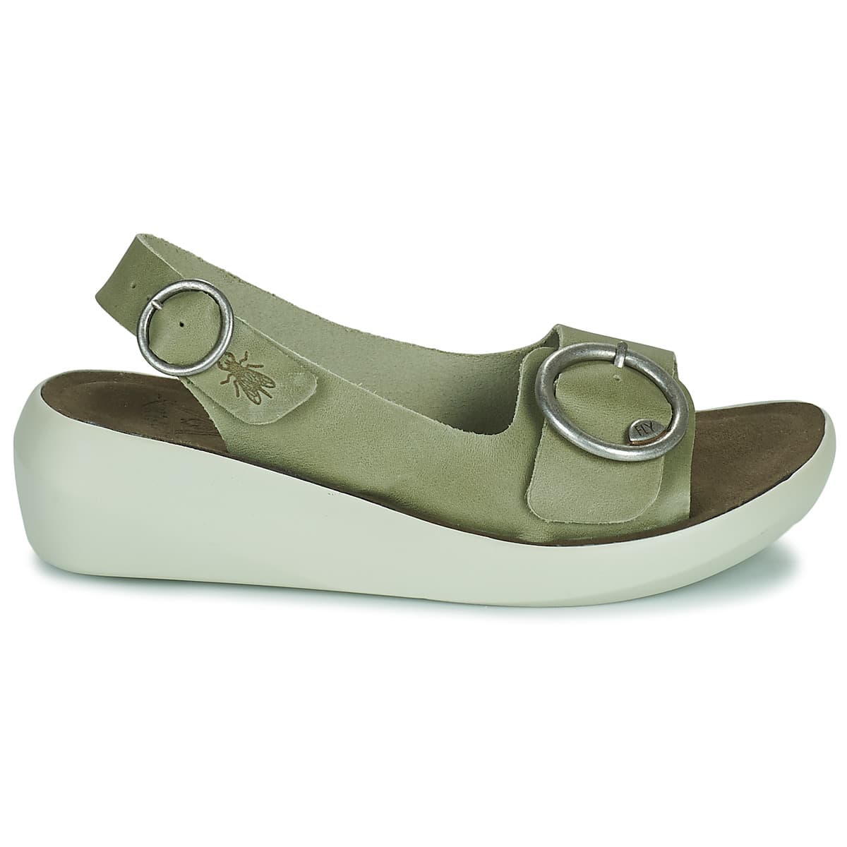 Women's Platforms Fly London Khaki