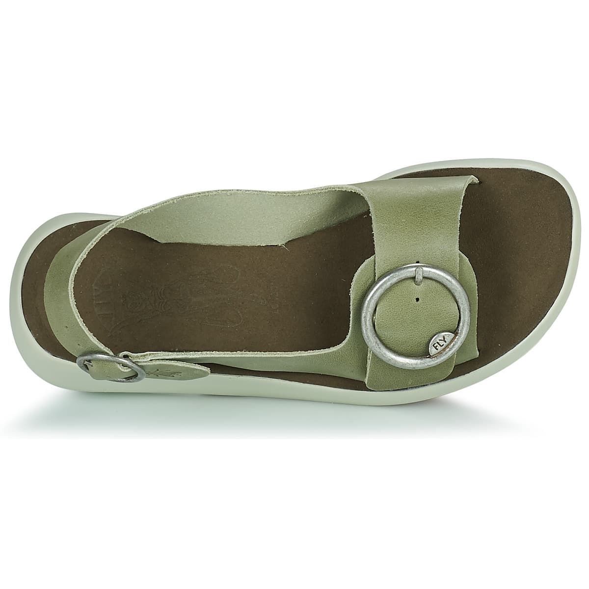 Women's Platforms Fly London Khaki