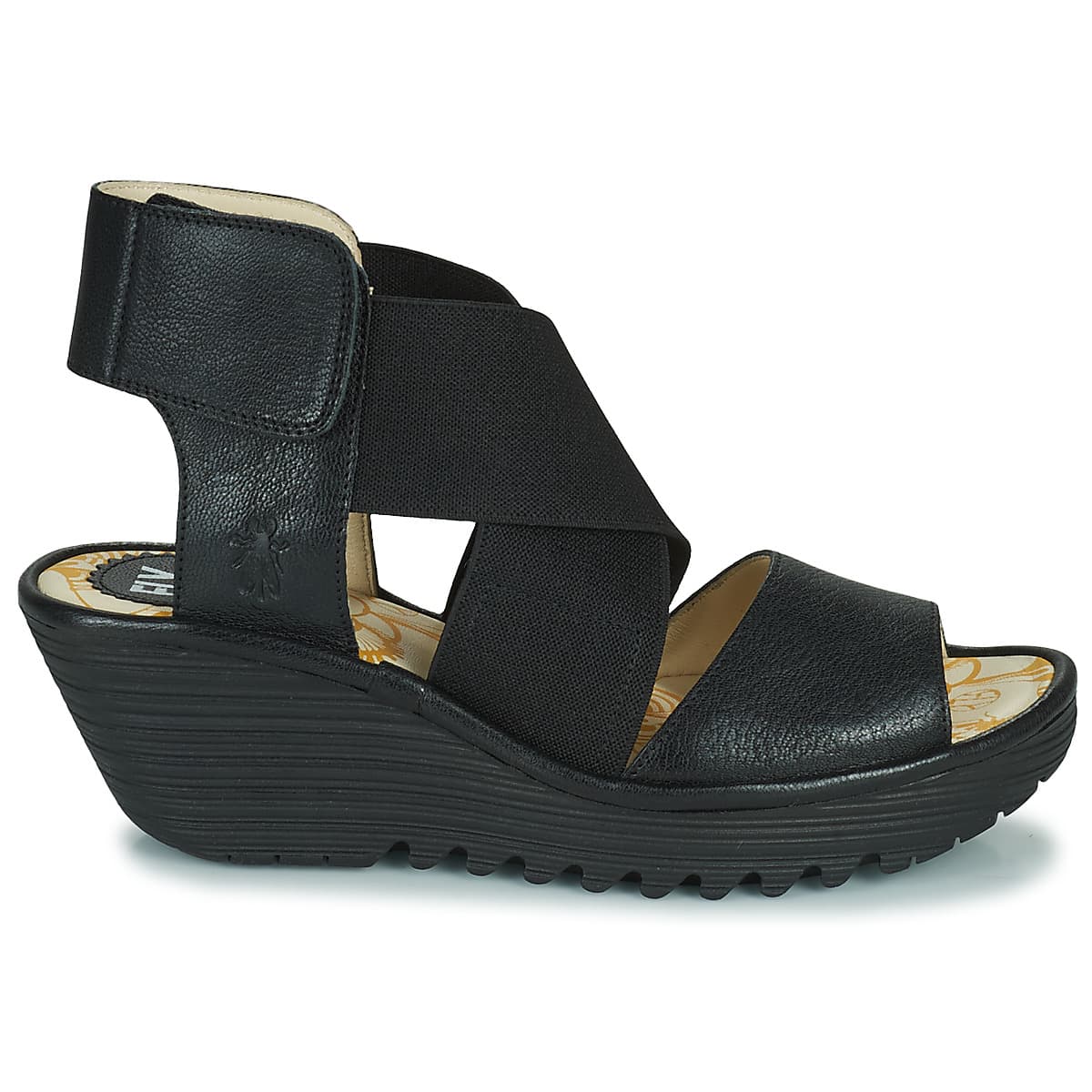 Women's Platforms Fly London Black
