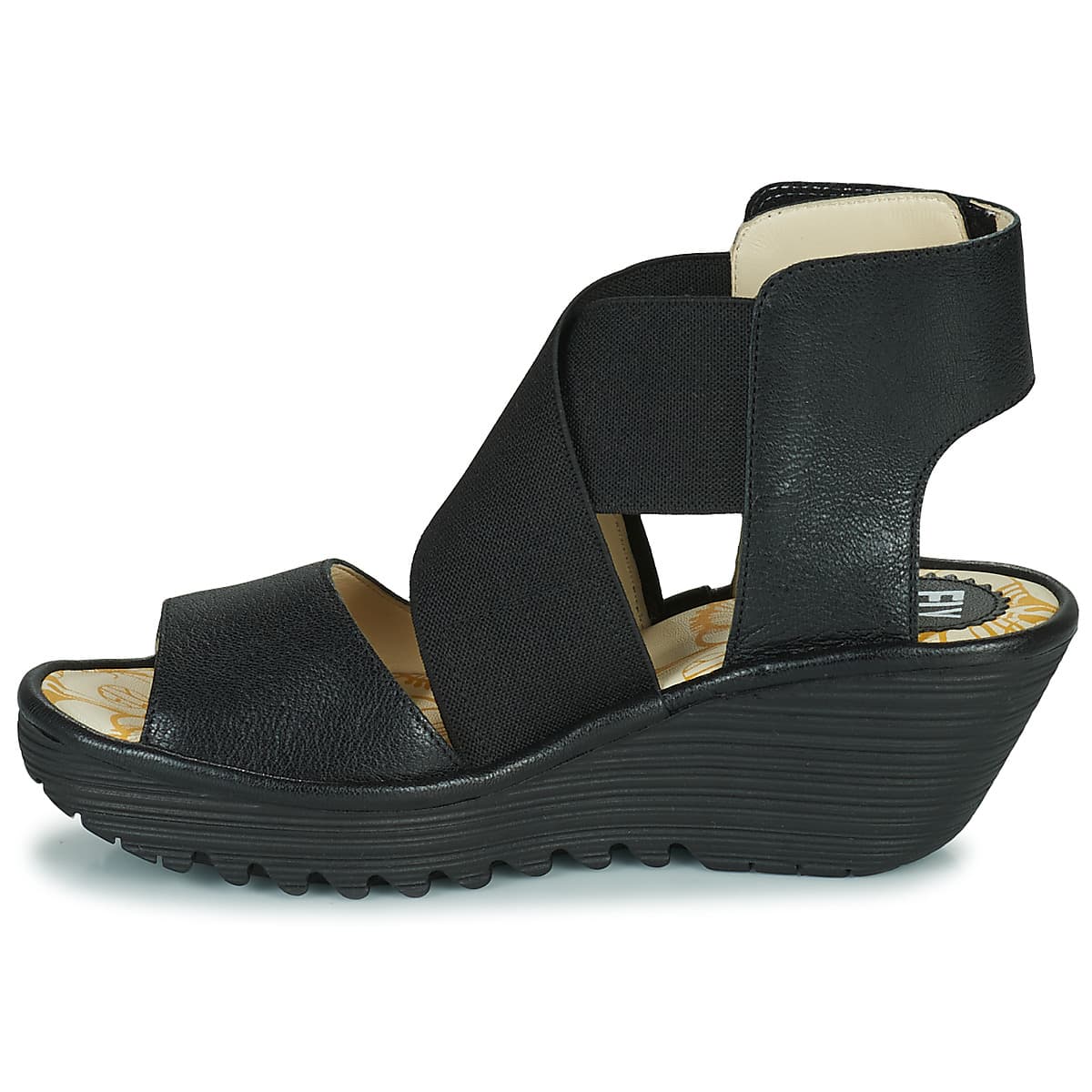 Women's Platforms Fly London Black