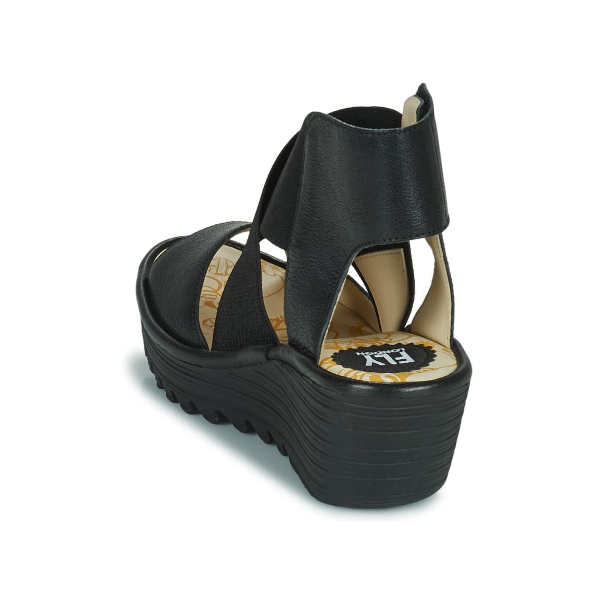 Women's Platforms Fly London Black