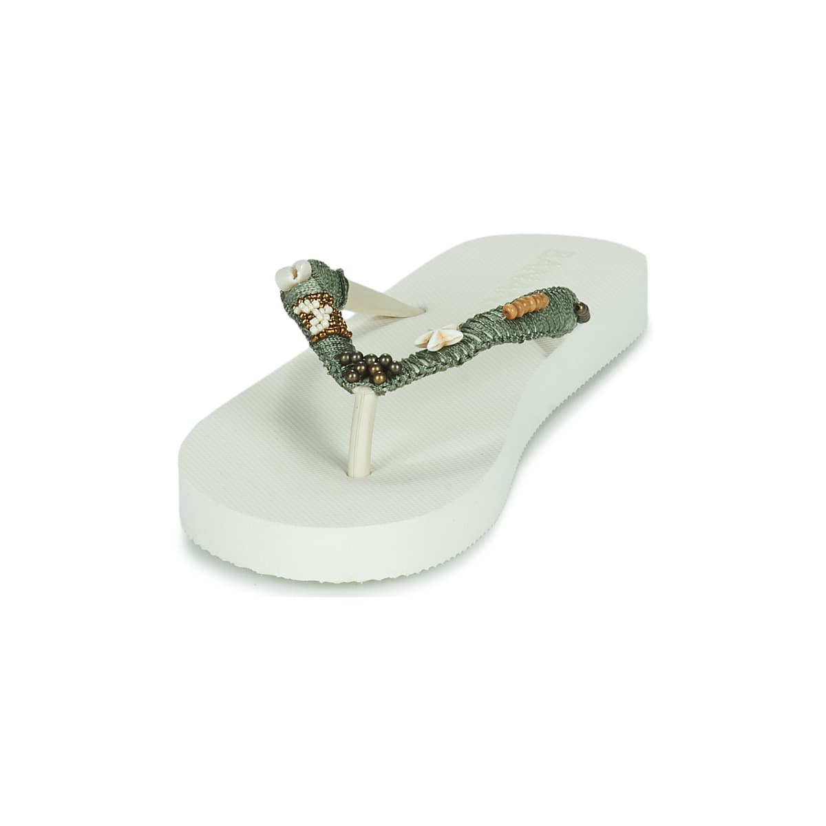 Women's Flip Flops Banana Moon White