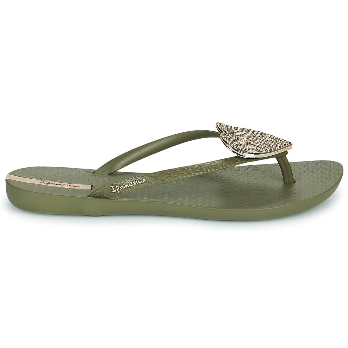 Women's Flip Flops Ipanema Khaki