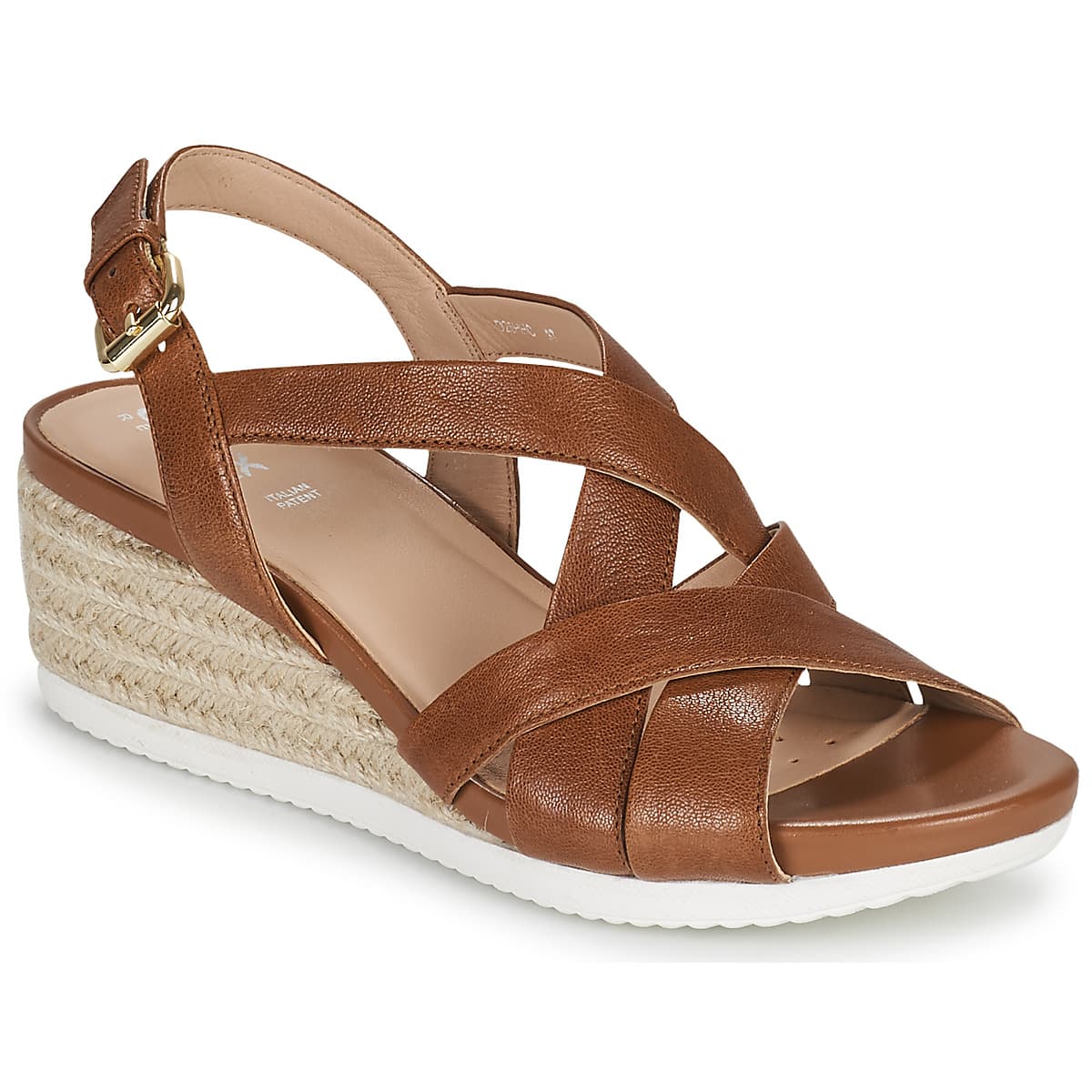 Women's Platforms Geox Brown