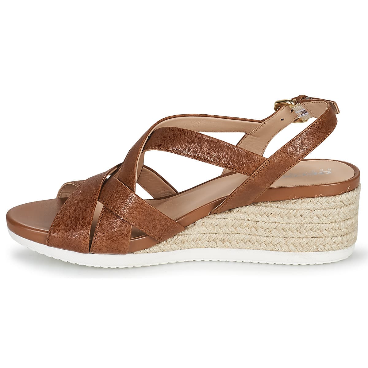 Women's Platforms Geox Brown