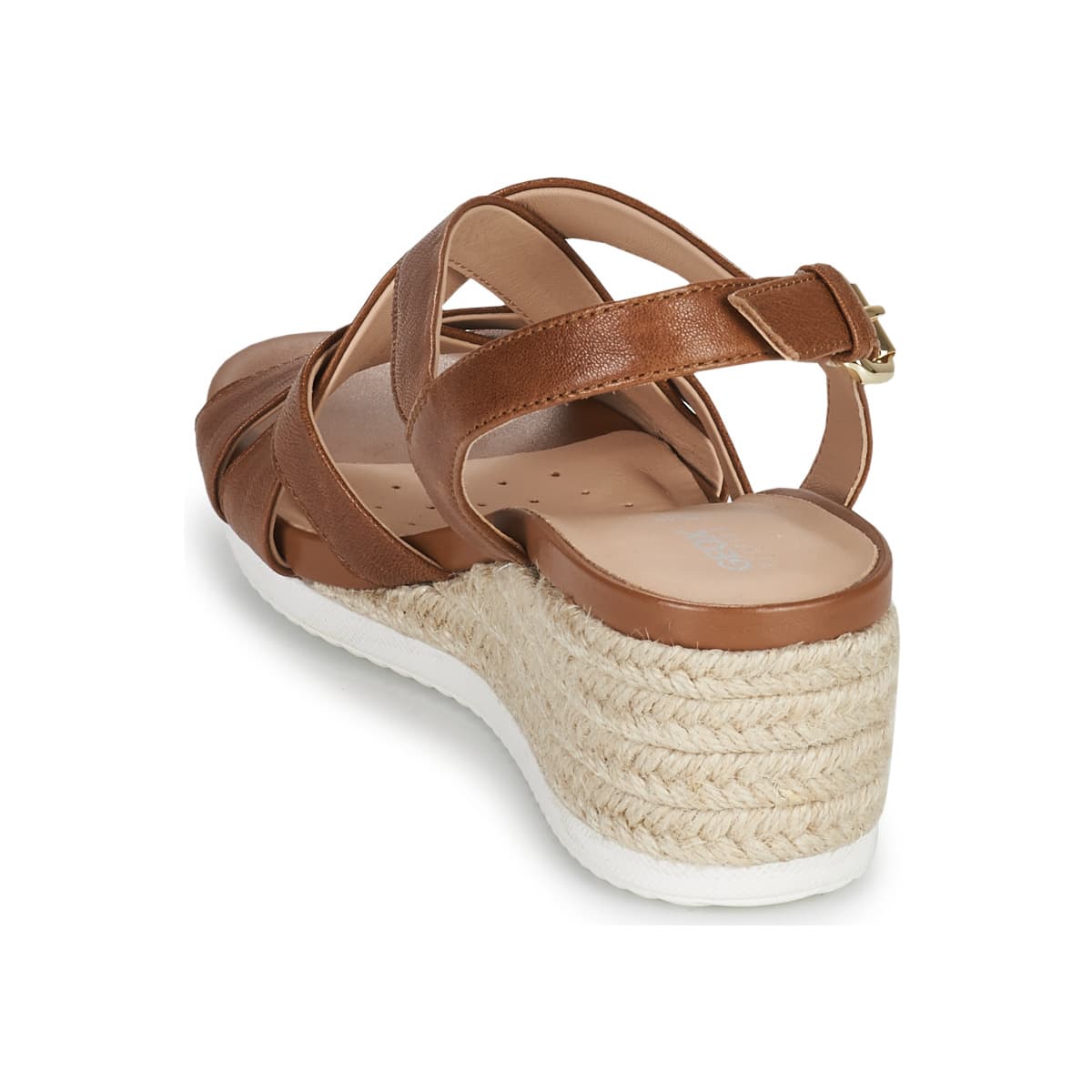 Women's Platforms Geox Brown