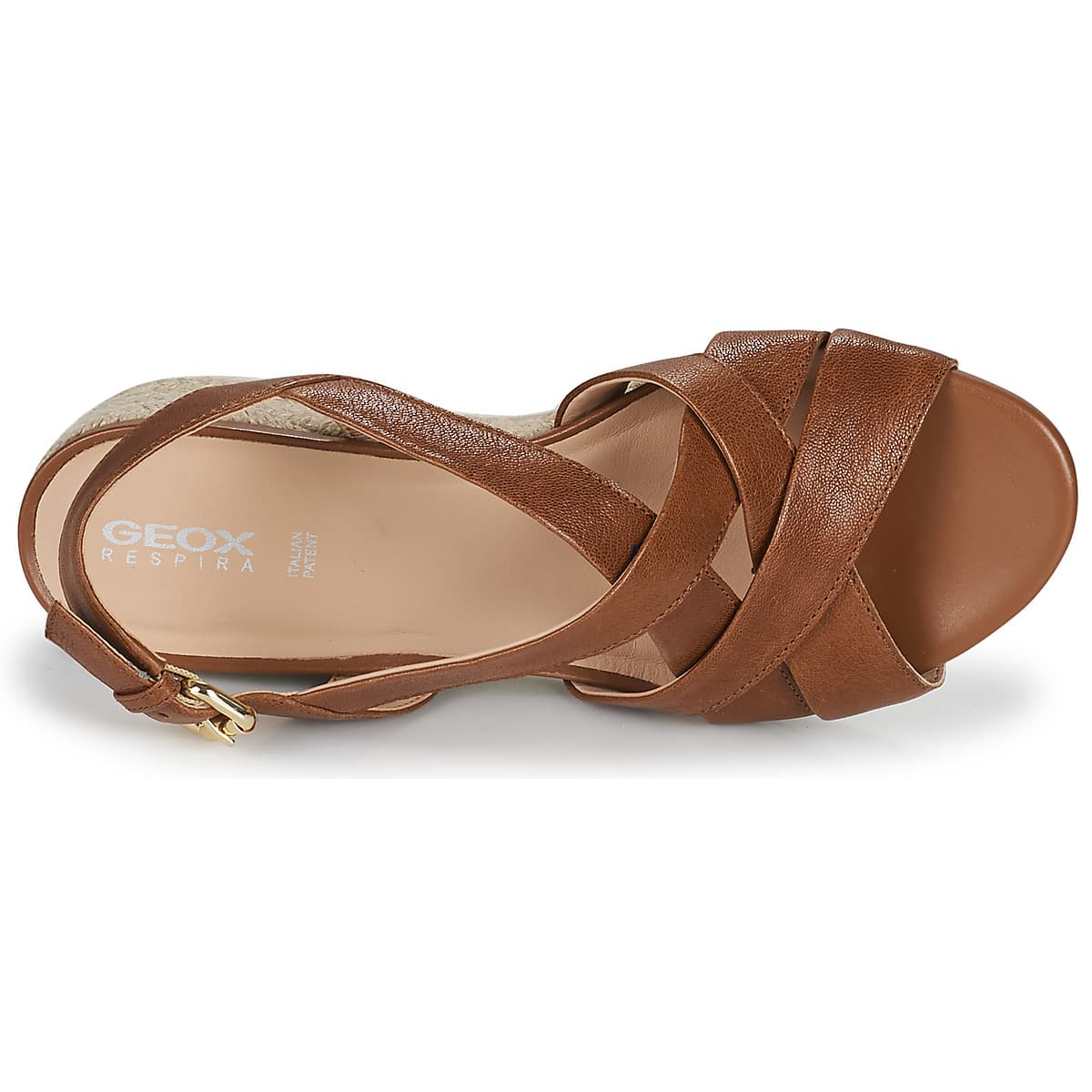 Women's Platforms Geox Brown