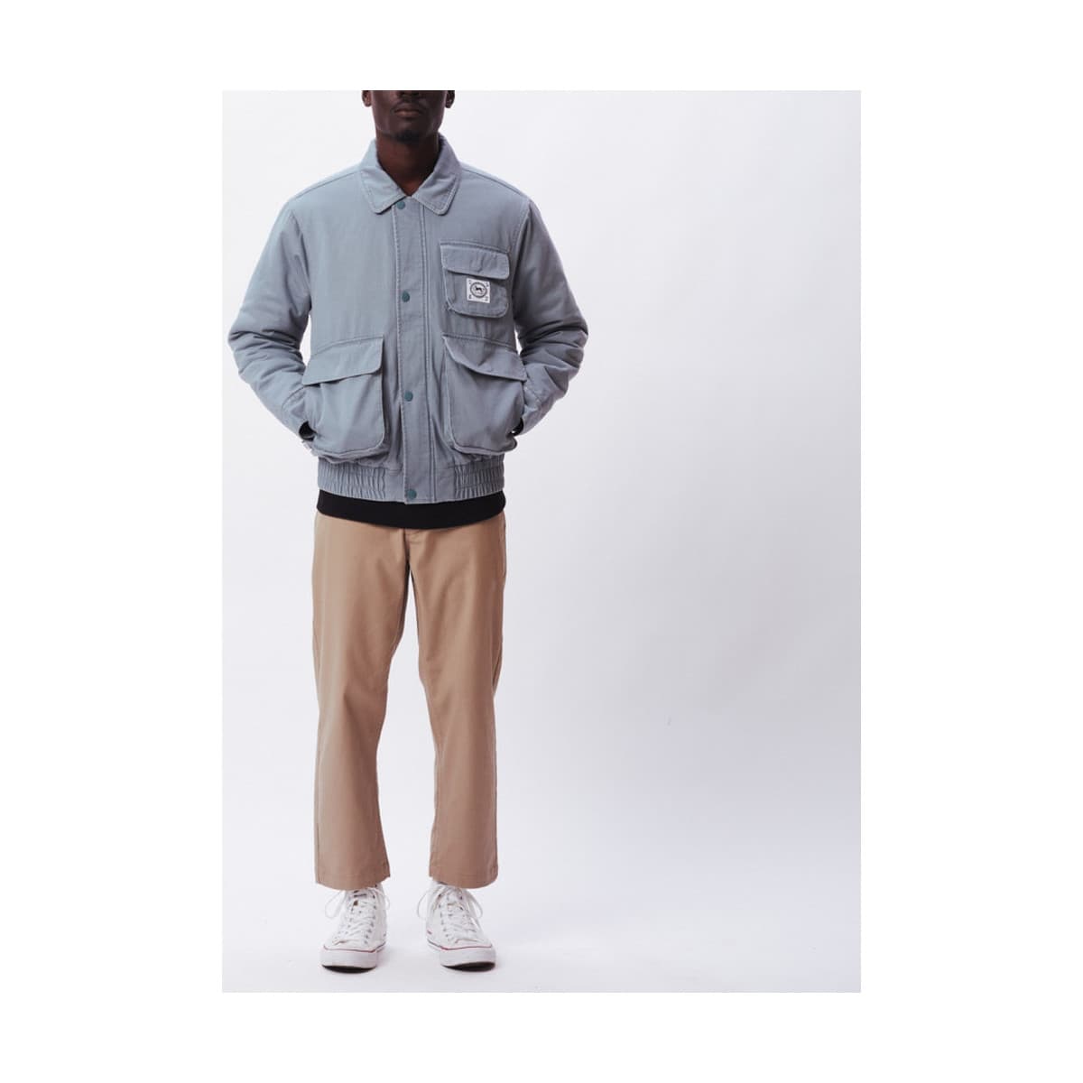 Men's Blazers Obey Gray