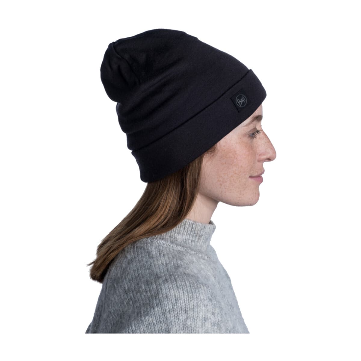 Men's Beanies Buff Black