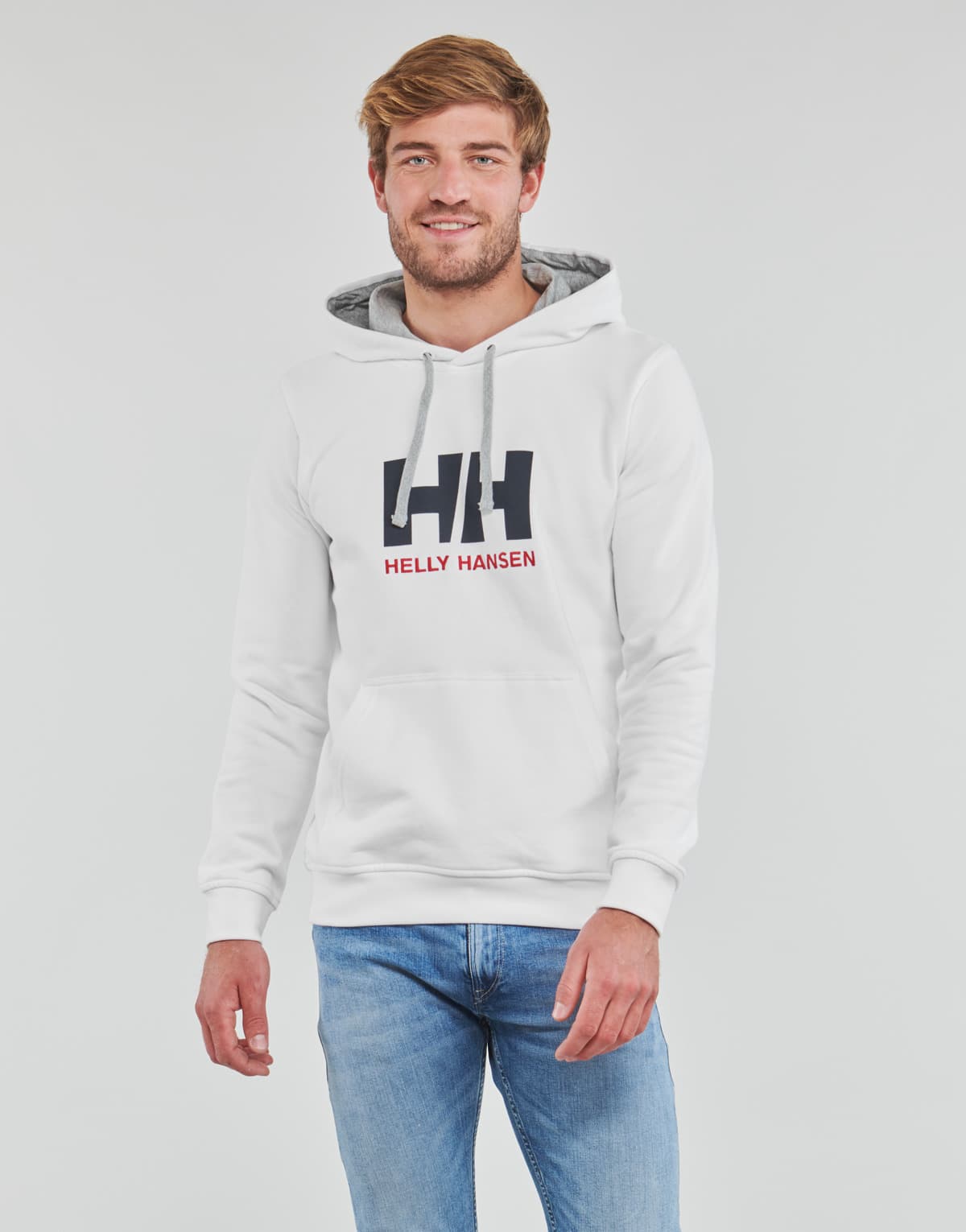 Ανδρικό Logo Φούτερ Λευκό Helly Hansen 33977-001