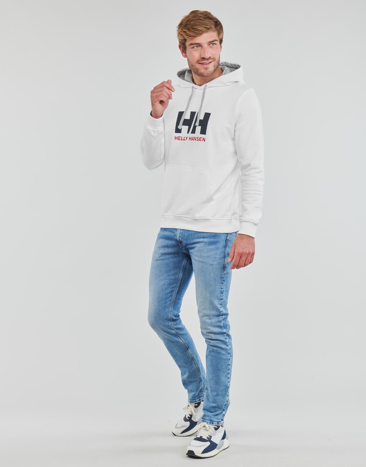 Ανδρικό Logo Φούτερ Λευκό Helly Hansen 33977-001