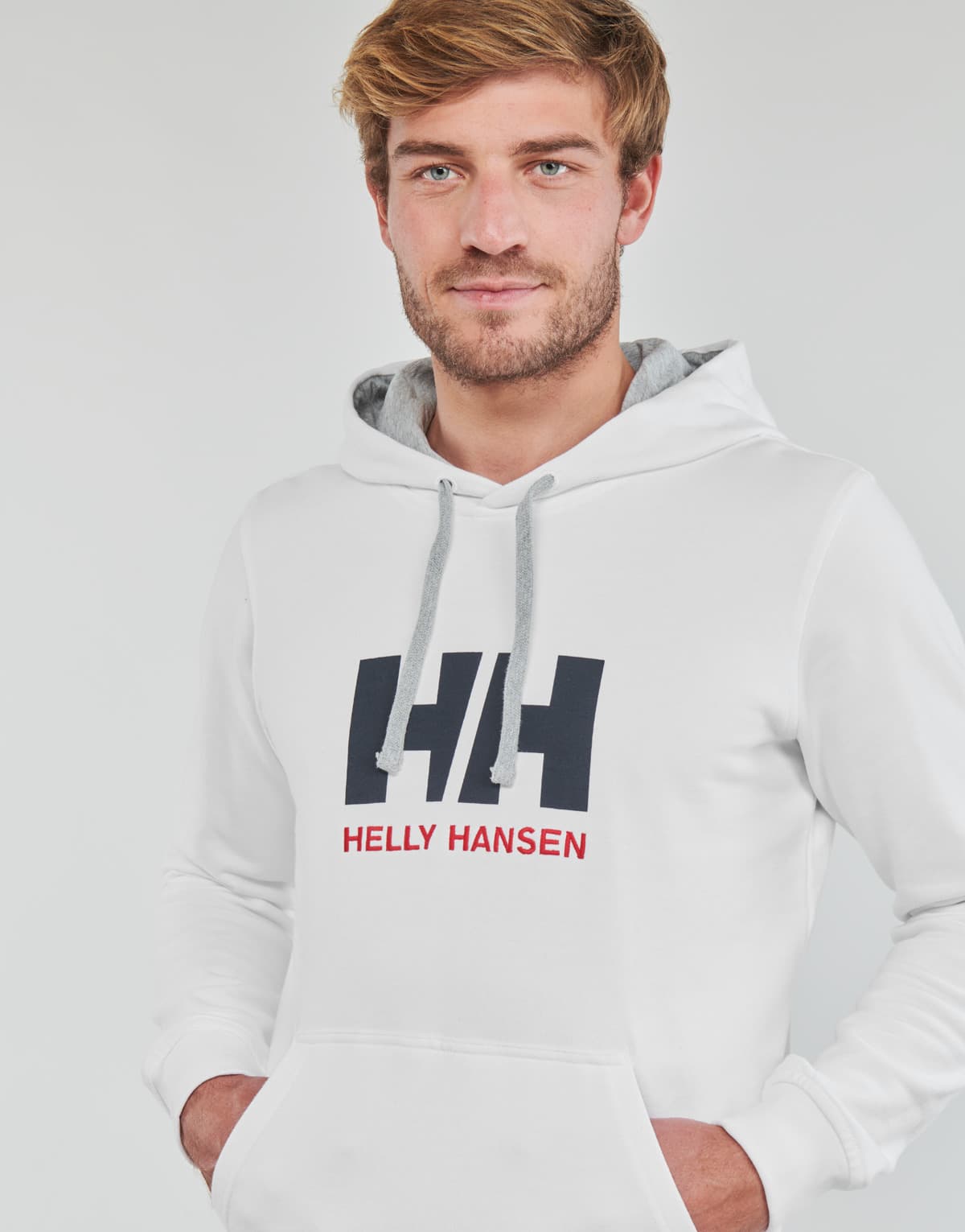 Ανδρικό Logo Φούτερ Λευκό Helly Hansen 33977-001