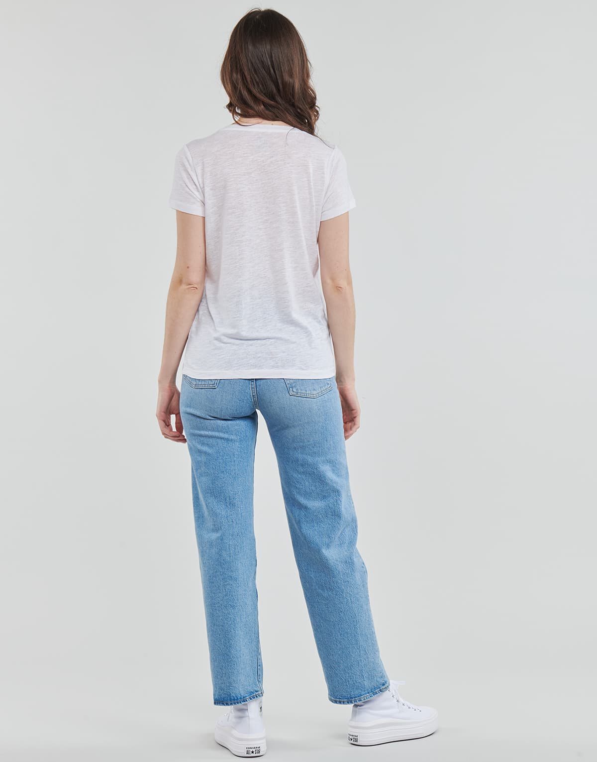 Women's T-Shirts Lee White