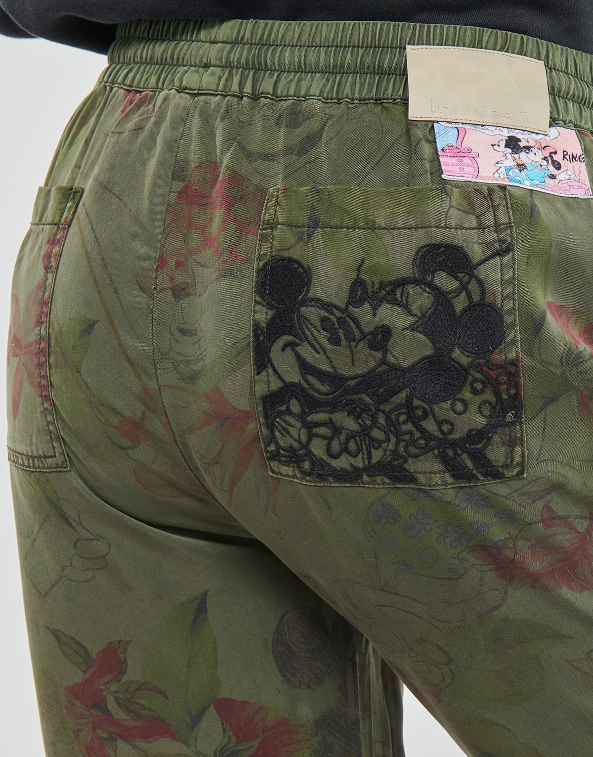 Women's Pants Desigual Khaki
