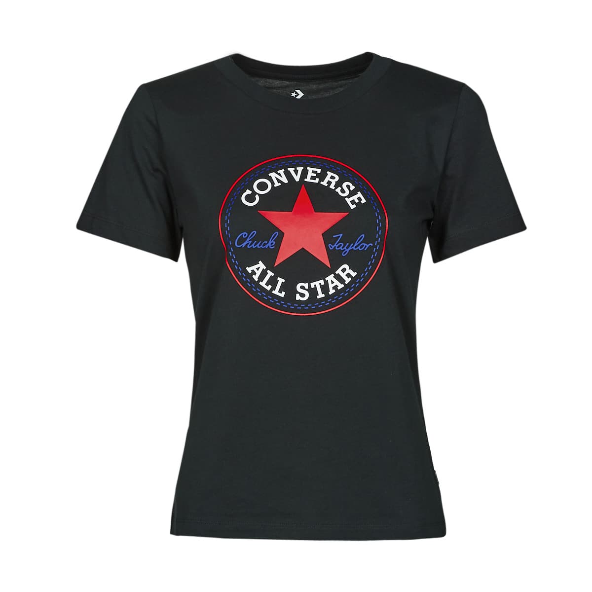 Women's T-Shirts Converse Black