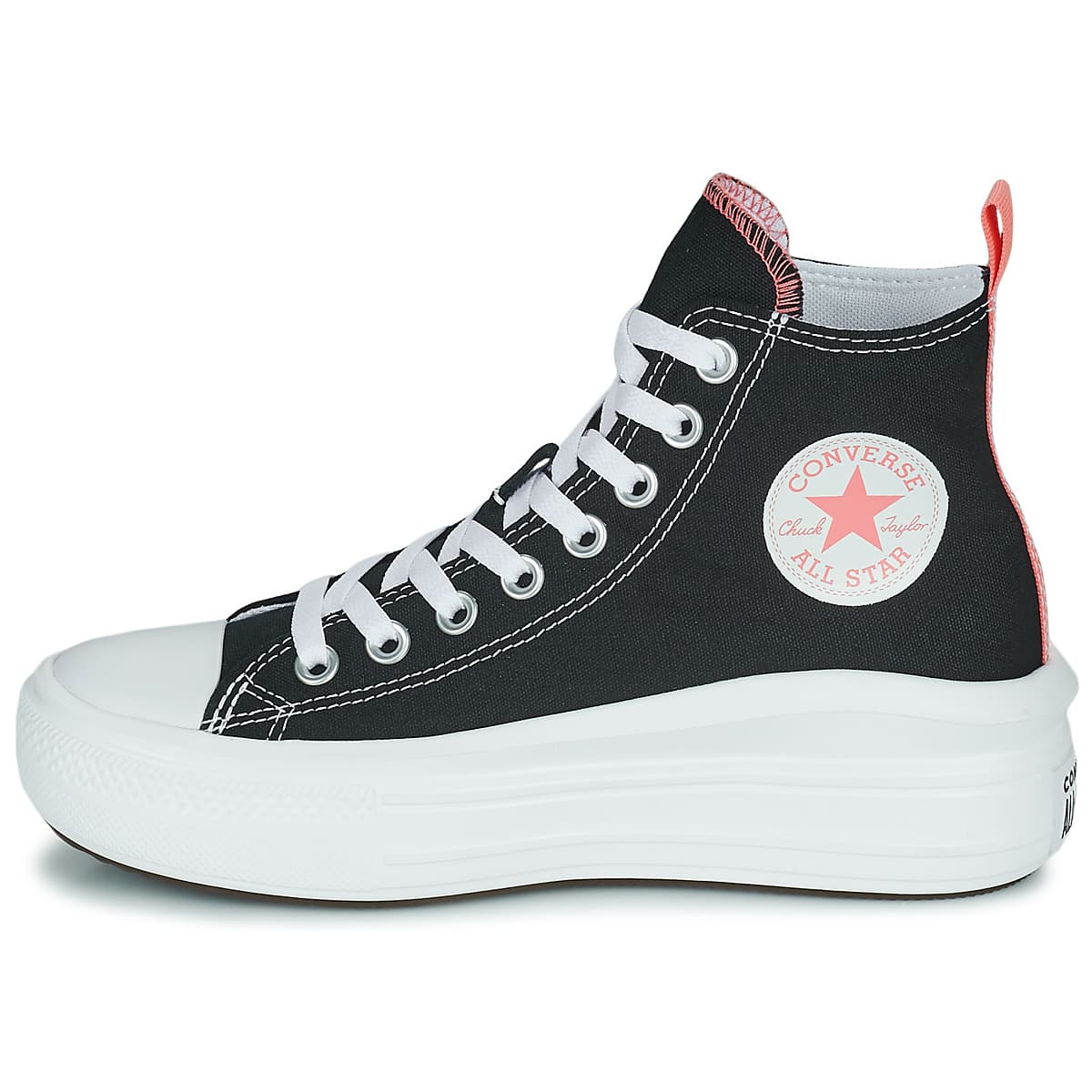 Converse All Star Move Platform Δίπατα Πάνινα Μποτάκια Sneakers