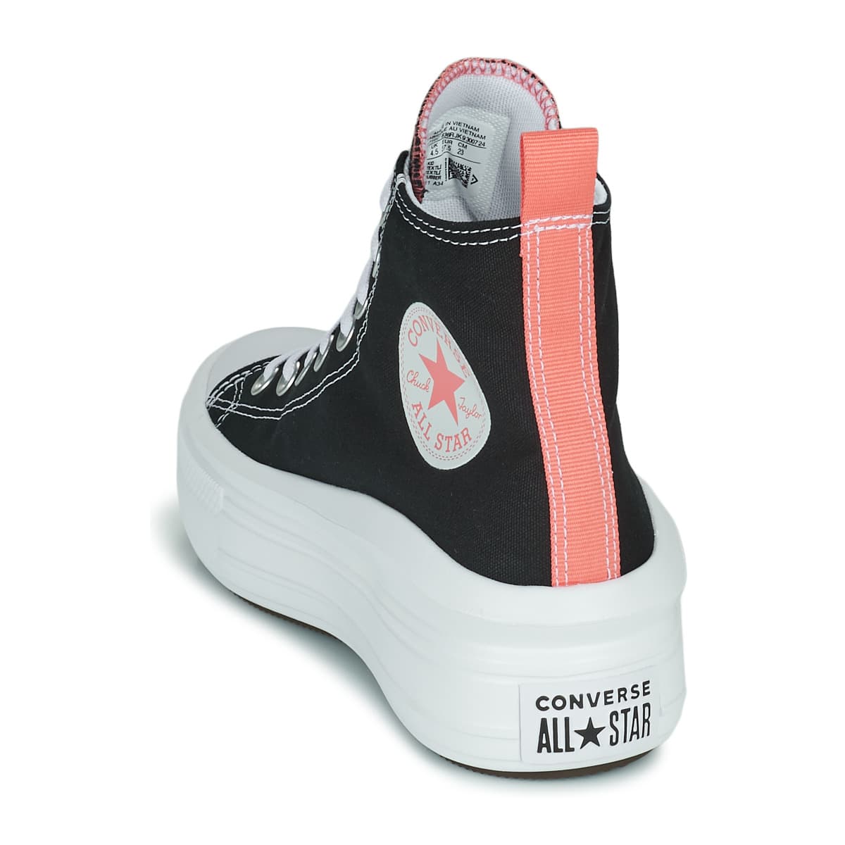 Converse All Star Move Platform Δίπατα Πάνινα Μποτάκια Sneakers