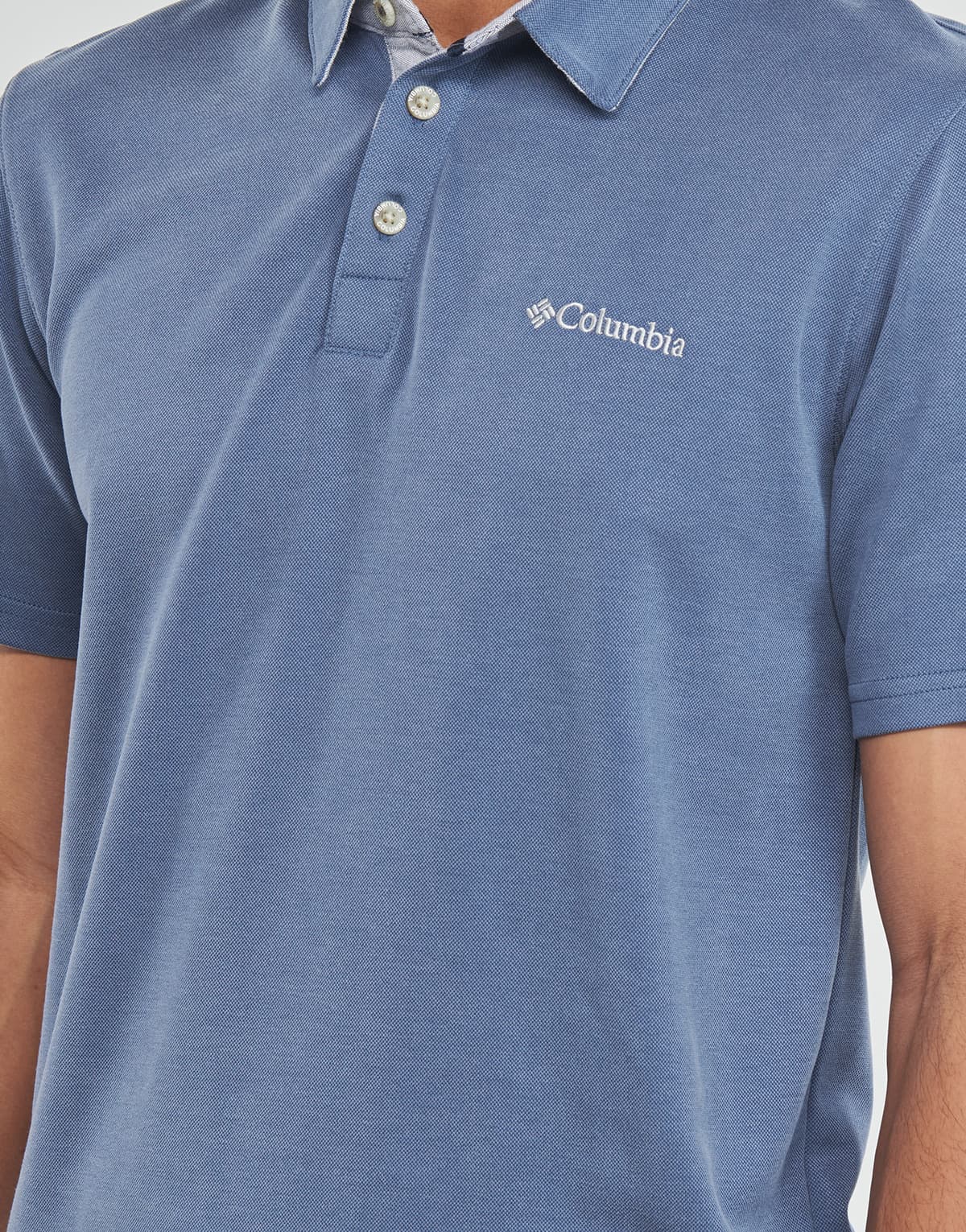 Men's Polo Shirts Columbia Blue