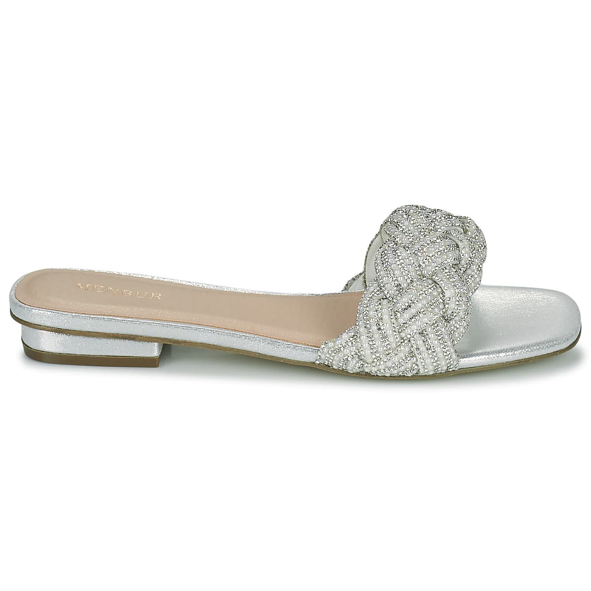Women's Mules Menbur Silver