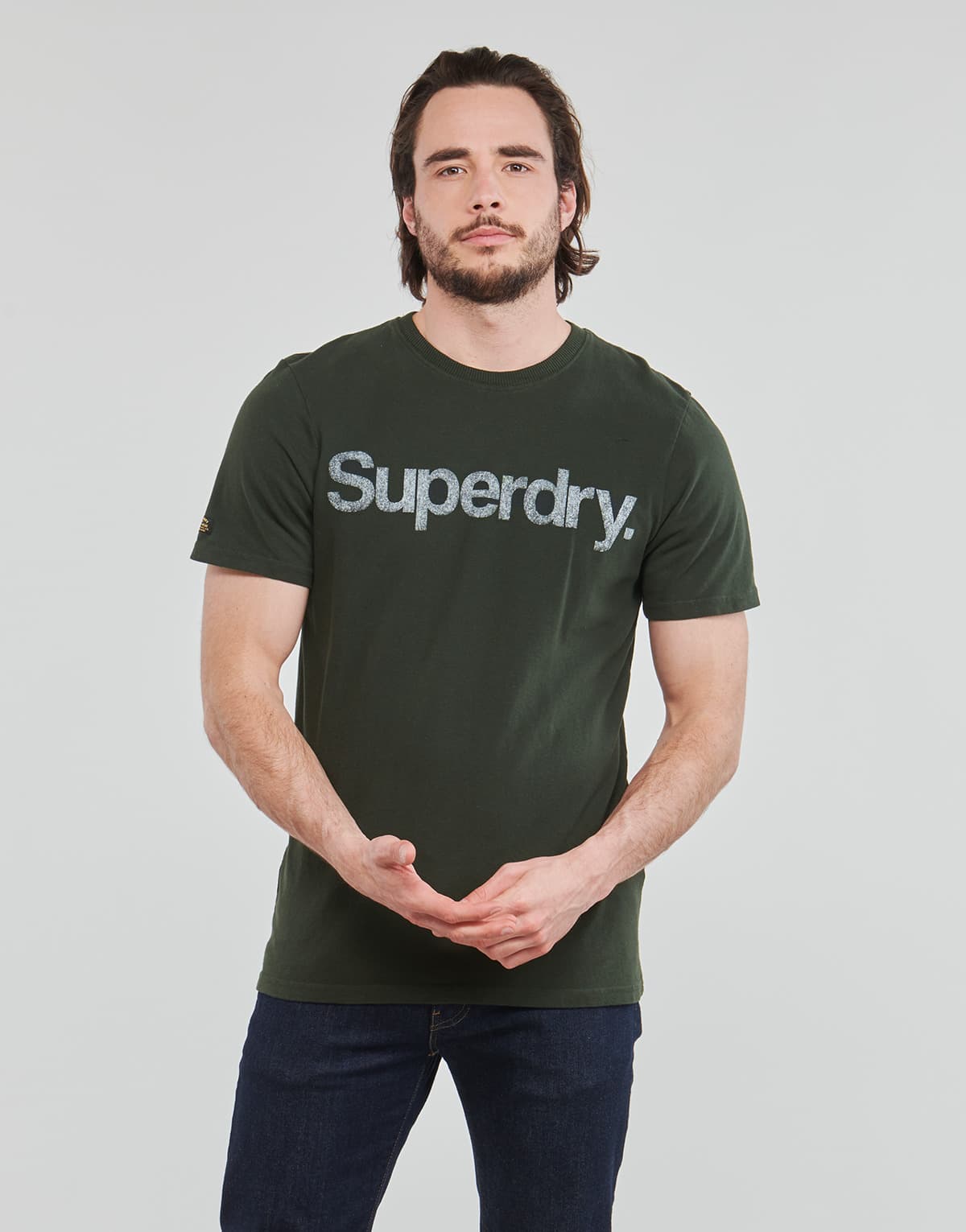 Men's T-Shirts Superdry Khaki