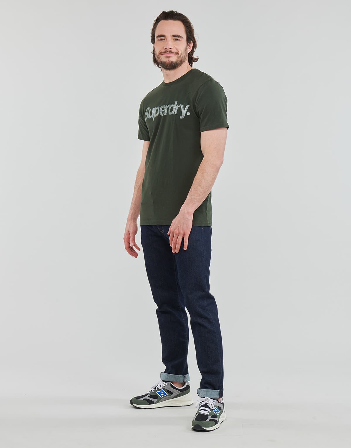 Men's T-Shirts Superdry Khaki
