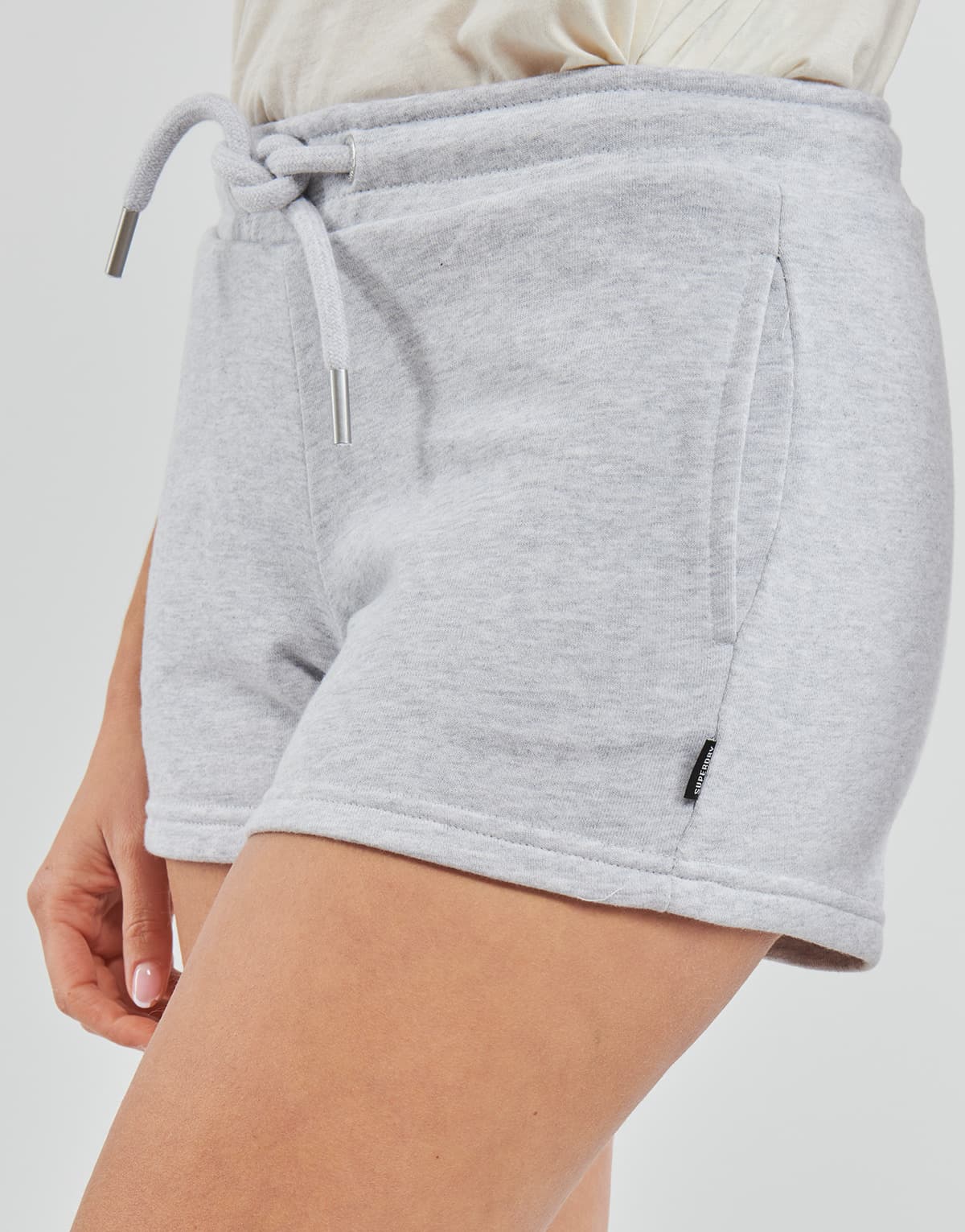 Women's Shorts Superdry Gray