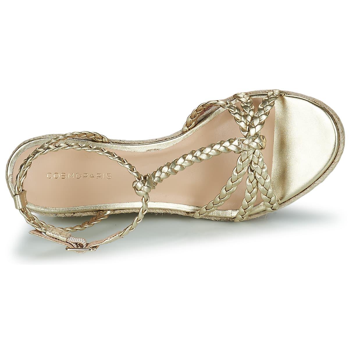 Women's Mules Cosmo Paris Gold