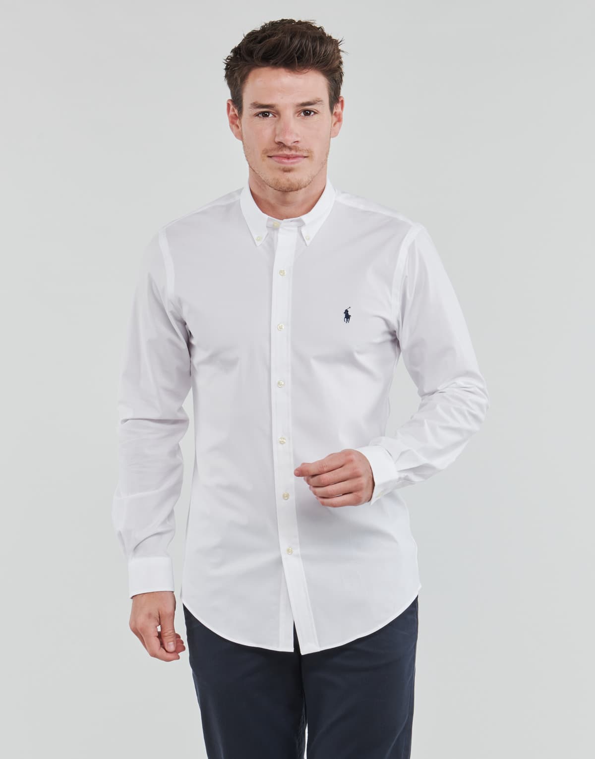 Men's Shirts Polo Ralph Lauren White