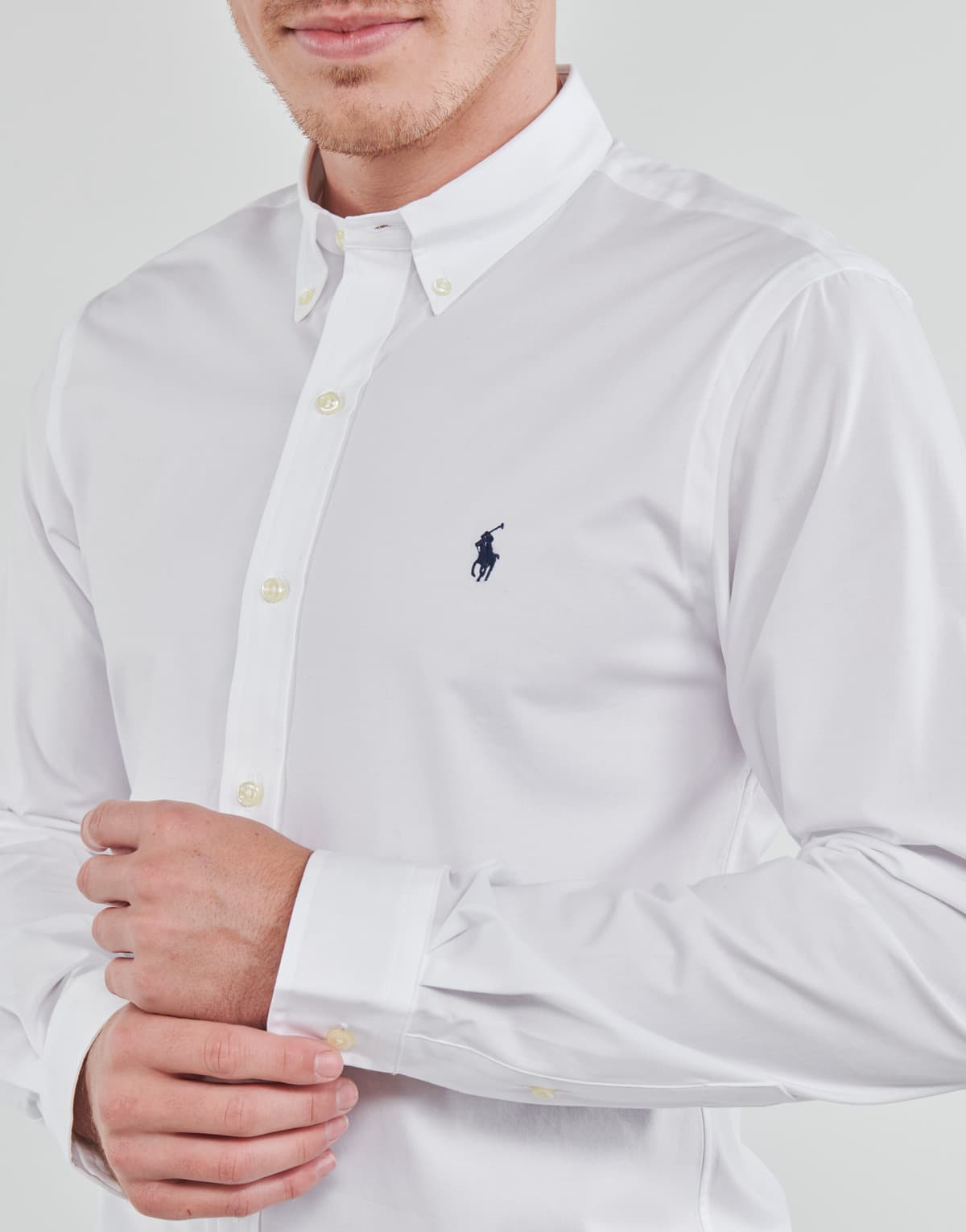 Men's Shirts Polo Ralph Lauren White