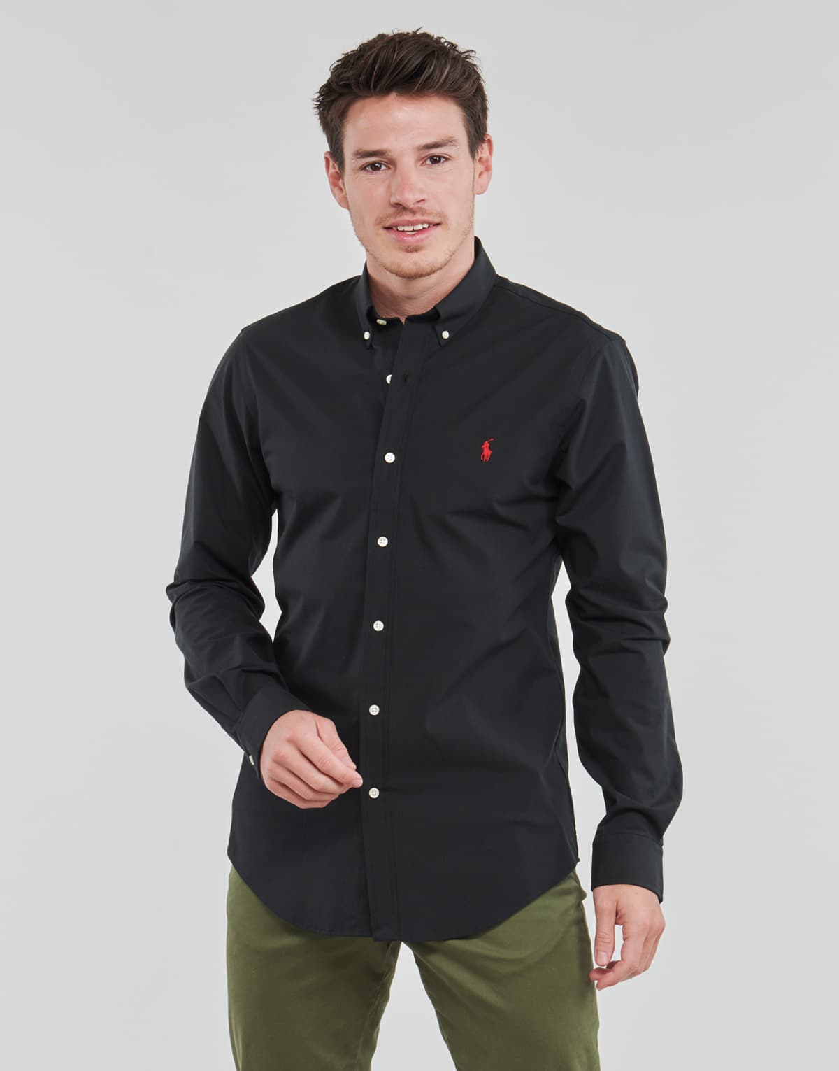 Men's Shirts Polo Ralph Lauren Black