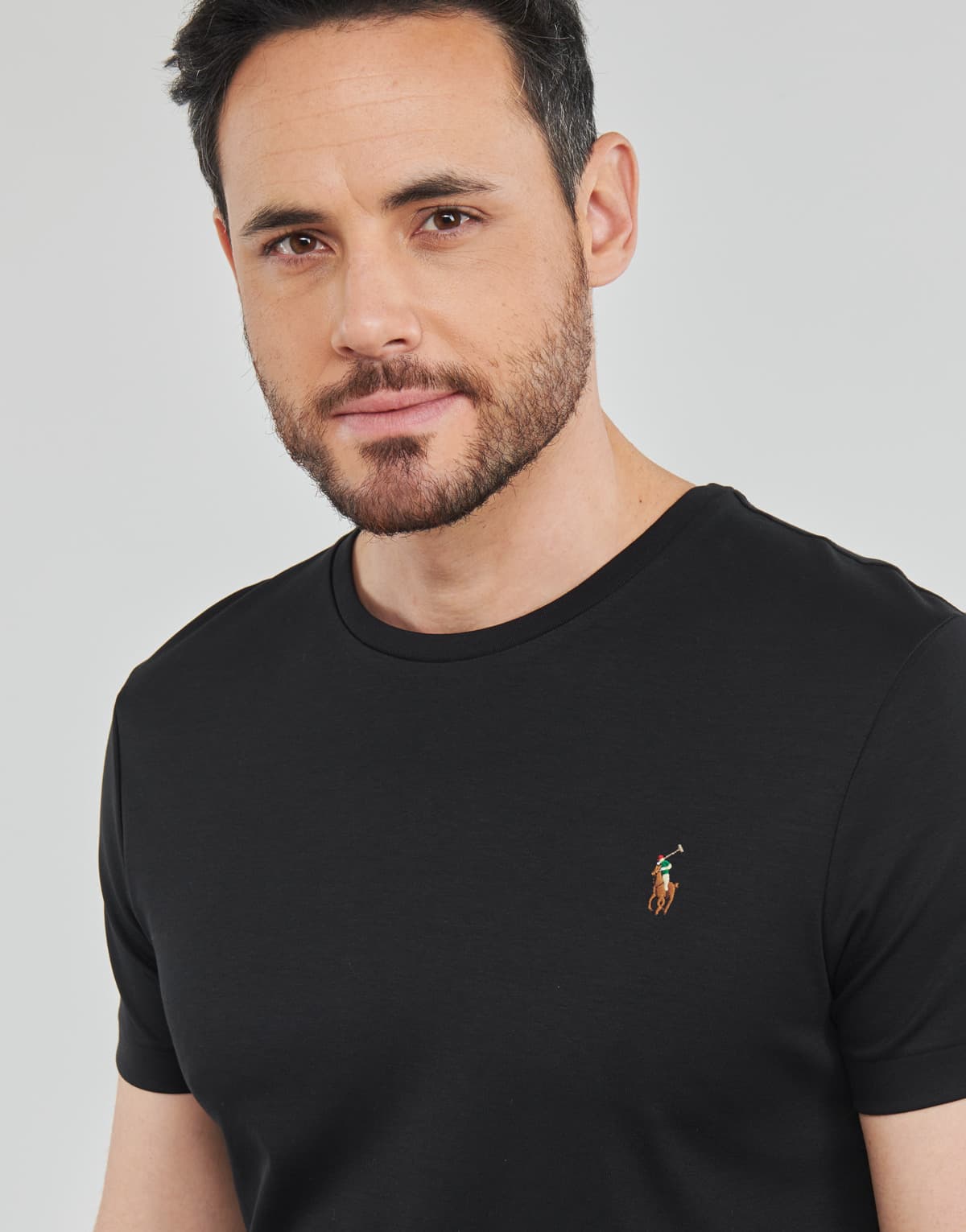 Men's T-Shirts Polo Ralph Lauren Black