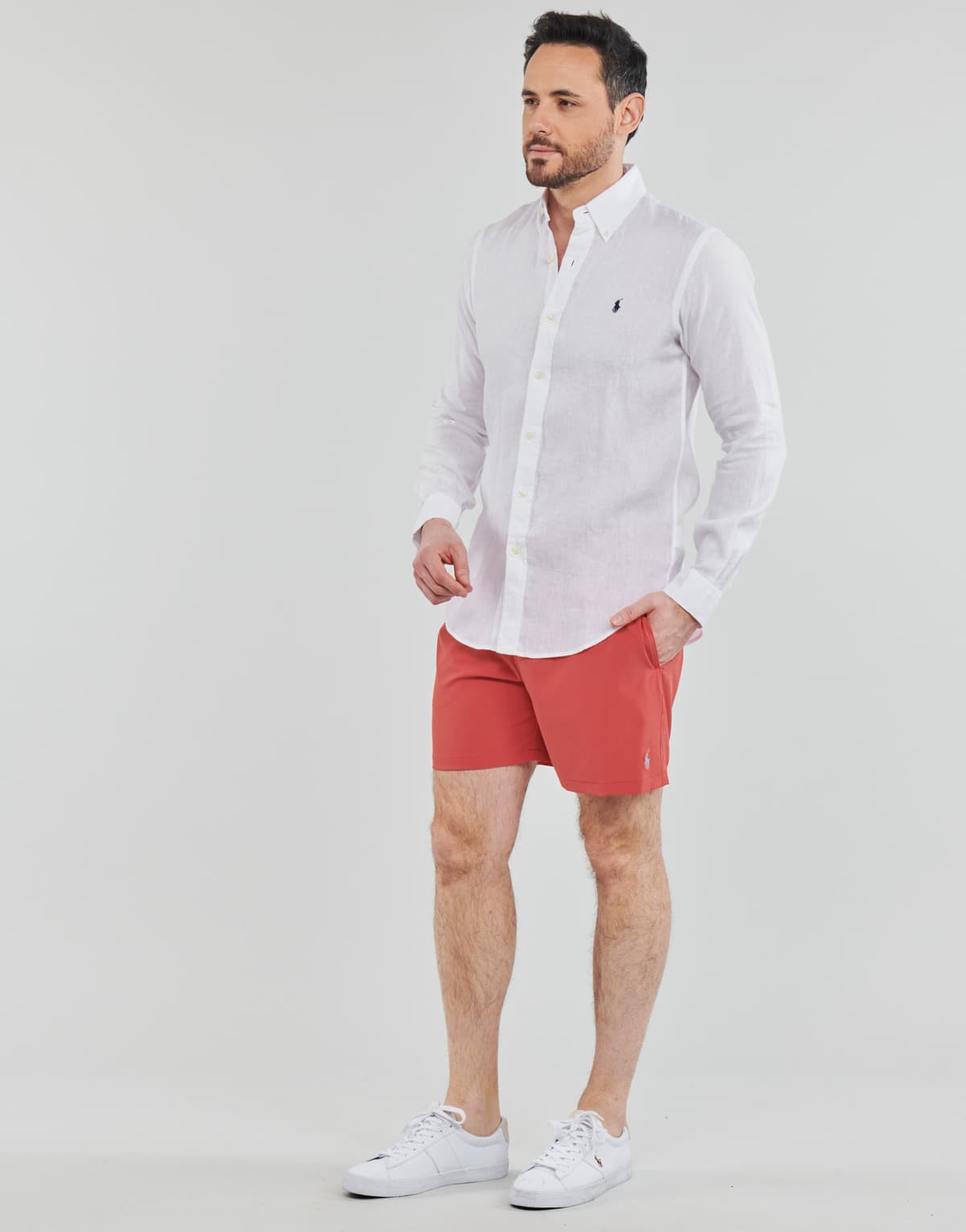 Men's Shirts Polo Ralph Lauren White