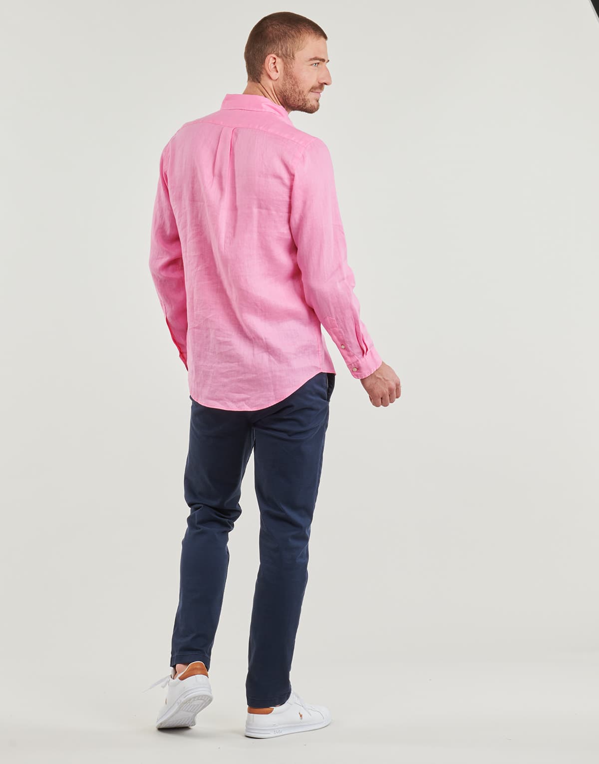 Men's Shirts Polo Ralph Lauren Pink