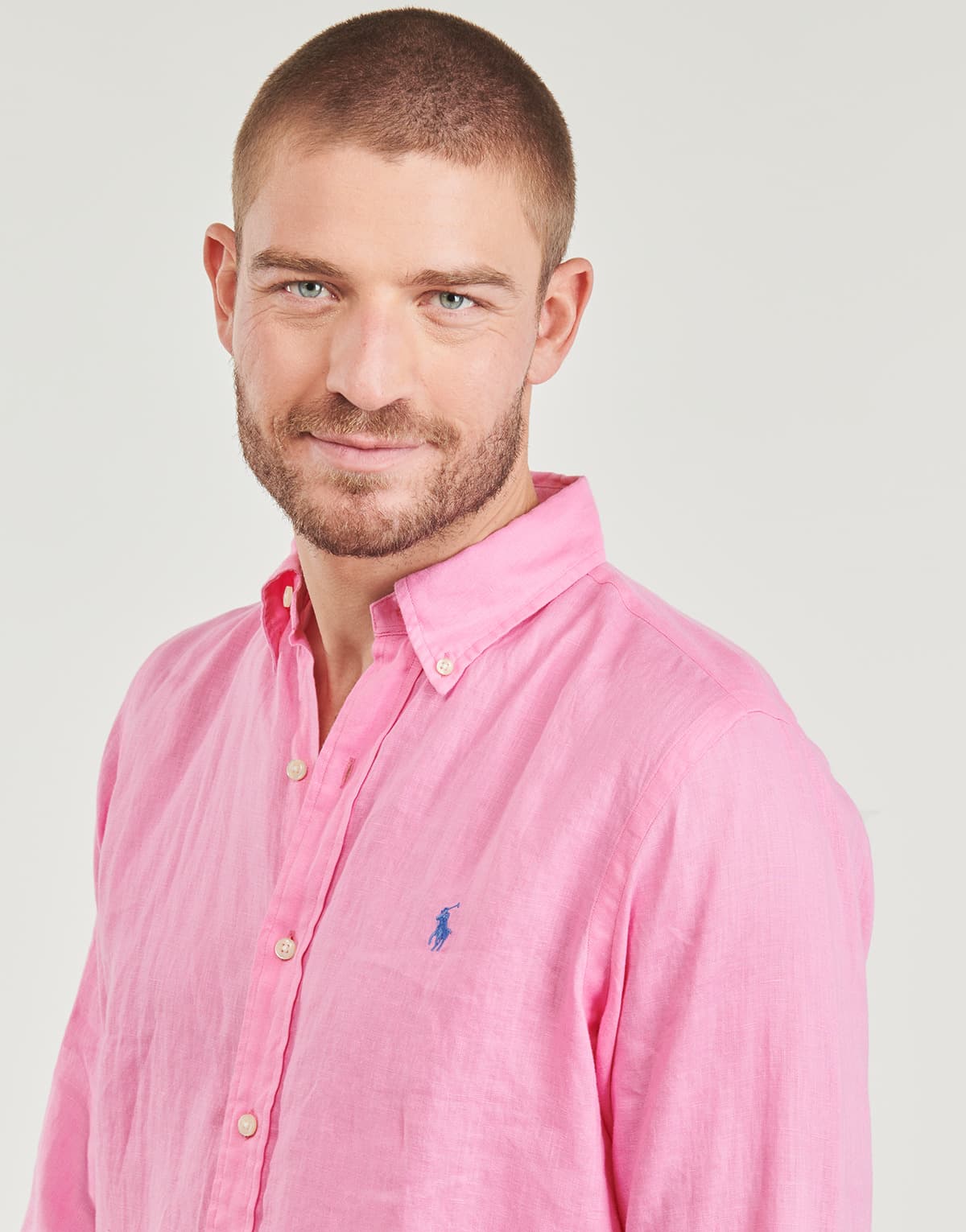 Men's Shirts Polo Ralph Lauren Pink