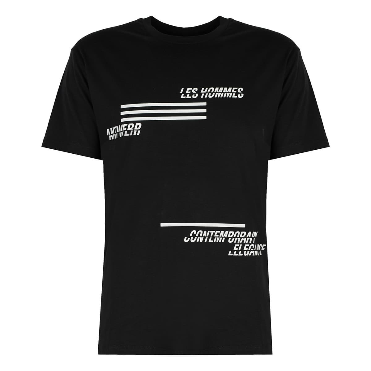 T-shirt με κοντά μανίκια Les Hommes LJT208-700P | Contemporary Elegance