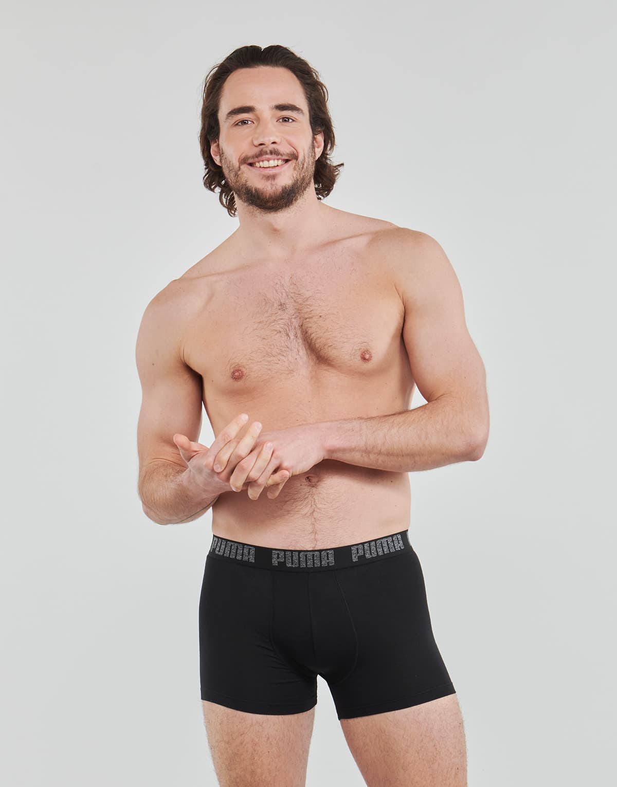 Men's Boxer Briefs Puma Black